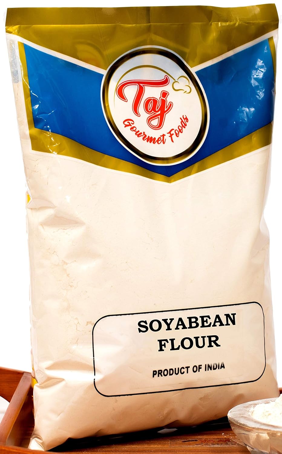 TAJ Soya Bean Flour, Soy Bean Flour, 4 Pounds
