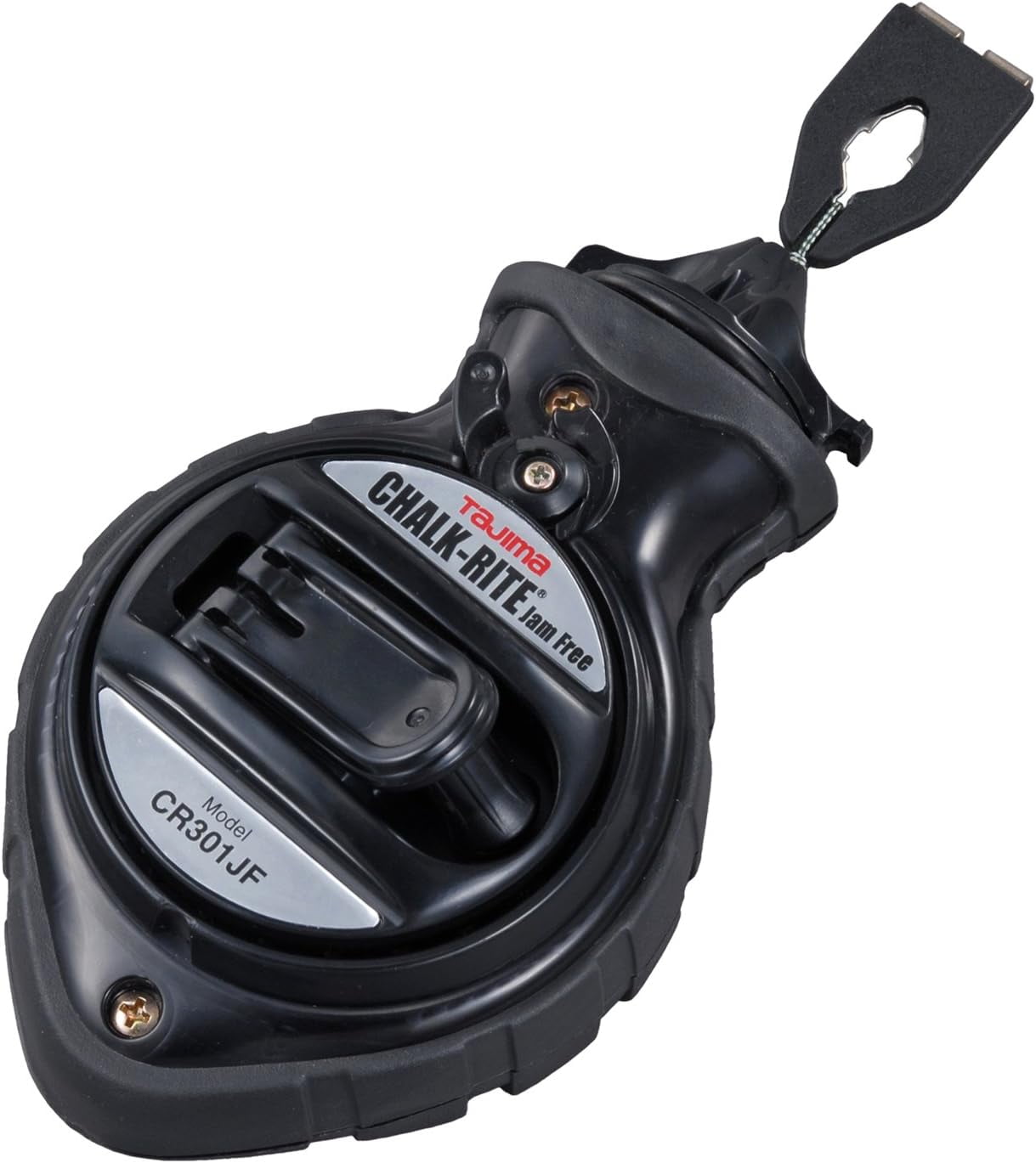 TAJIMA Chalk Line ChalkRite Jam Free Chalk Box with Extra Bold 1mm