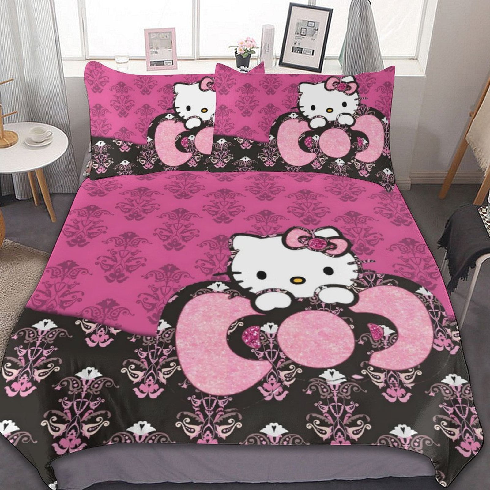 TAKARA TOMY Sanrio Hello Kittys Bedding Set Quilt Duvet Cover Comforter