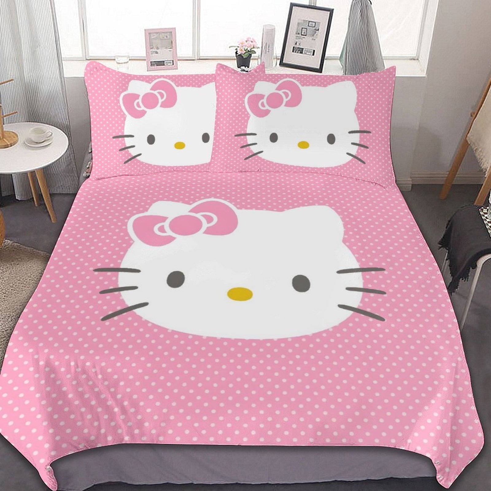TAKARA TOMY Sanrio Hello Kittys Bedding Set Quilt Duvet Cover Comforter takara-tomy-sanrio-hello-kittys-bedding-set-quilt-duvet-cover-comforter