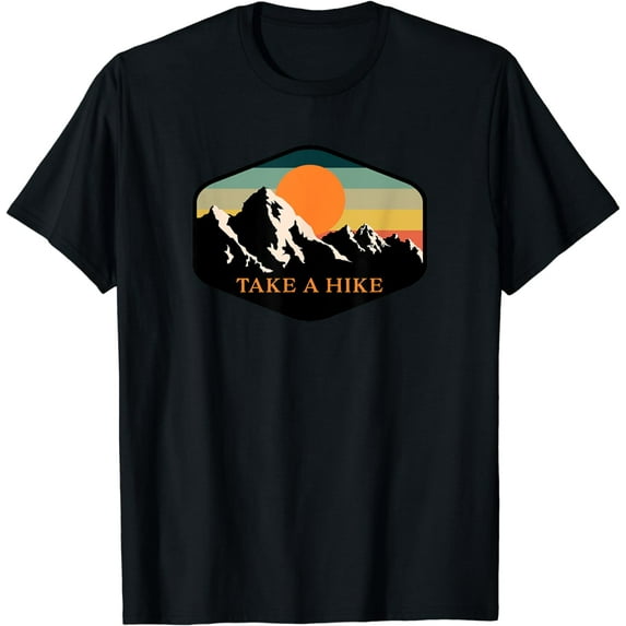 TAKE A HIKE RETRO VINTAGE OUTDOOR HIKING T-Shirt