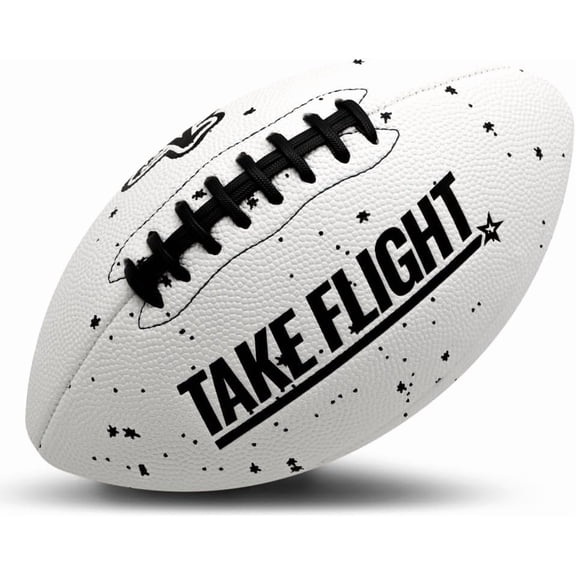 TAKE FLIGHT FLAG FOOTBALL, OFFICIAL GAME BALL ECO LEATHER