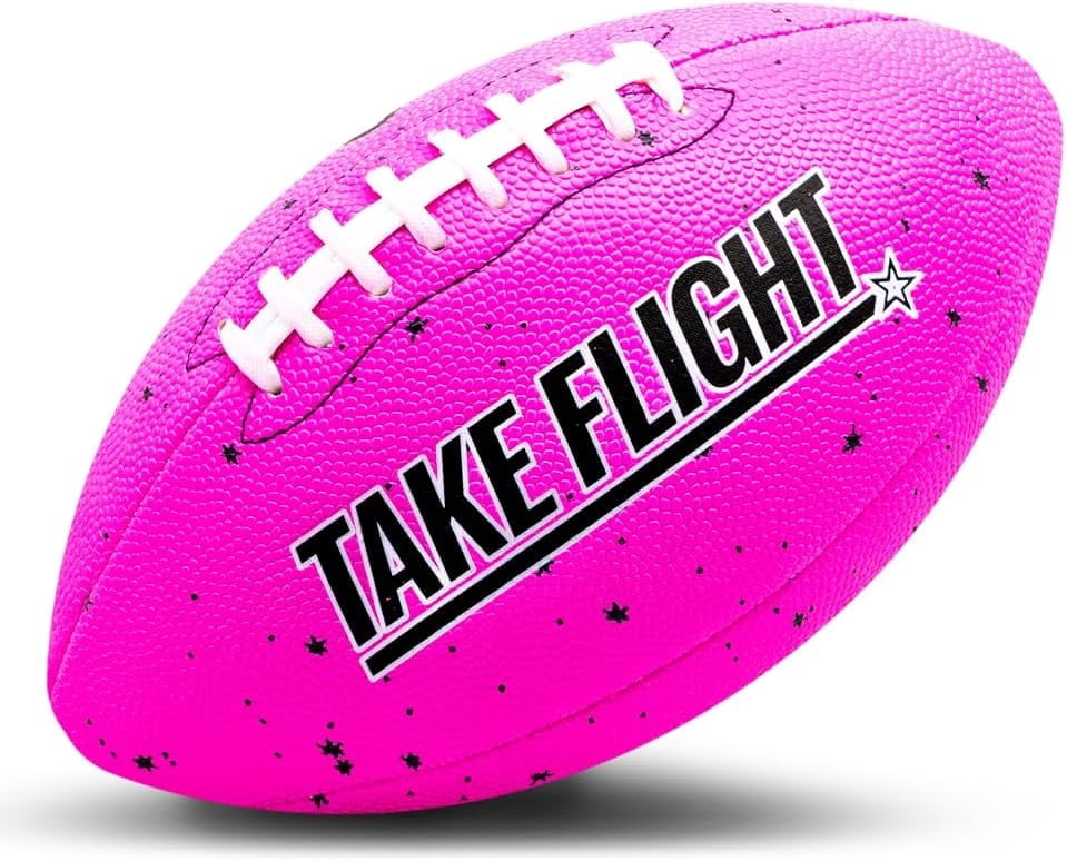 TAKE FLIGHT FLAG FOOTBALL, OFFICIAL GAME BALL ECO LEATHER