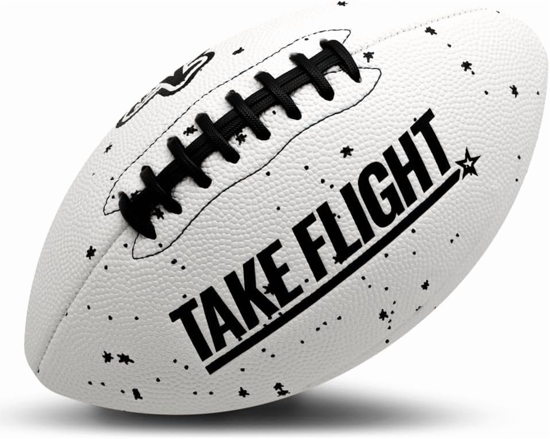 TAKE FLIGHT FLAG FOOTBALL, OFFICIAL GAME BALL ECO LEATHER
