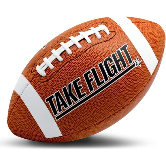 TAKE FLIGHT FOOTBALL, OFFICIAL GAME BALL (ECO-LEATHER)
