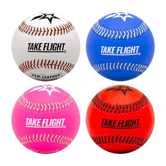 TAKE FLIGHT Official Baseball 4 Pack (ASSORTED)