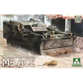 TAKOM 1/35 U.S Armored Combat Earthmover M9 ACE #TAK-2020 Model Kit