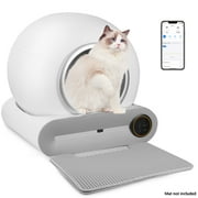 TAKOYI Self Cleaning Litter Box, Automatic Cat Litter Box with App Control Support, Integrated Safety Protection Smart Auto Cat Litter Box with Liner