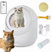 TAKOYI Smart Automatic Cat Litter Box, Self Cleaning Litter Box, App Control, Support 5G & 2.4G WiFi for Multiple Cats