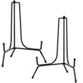 thumbnail image 1 of TAKTUK Clearance!2 Pack Improved Anti Slip Plate Stands for Display 5 Inch Plate Holder Display Stand Picture Frame Holder Stand Black Easel Stands for Photo Decorative Plate Tablets and Black A, 1 of 7
