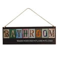 thumbnail image 1 of TAKTUK Wall Decor Home Decor Personalized Wood Signs Scene Indication Wooden Sign Bathroom Pantry Laundry Coffee Kitchen Location Wall Art Vintage Rustic Decor Pendant Home Essentials Clearance Items, 1 of 7