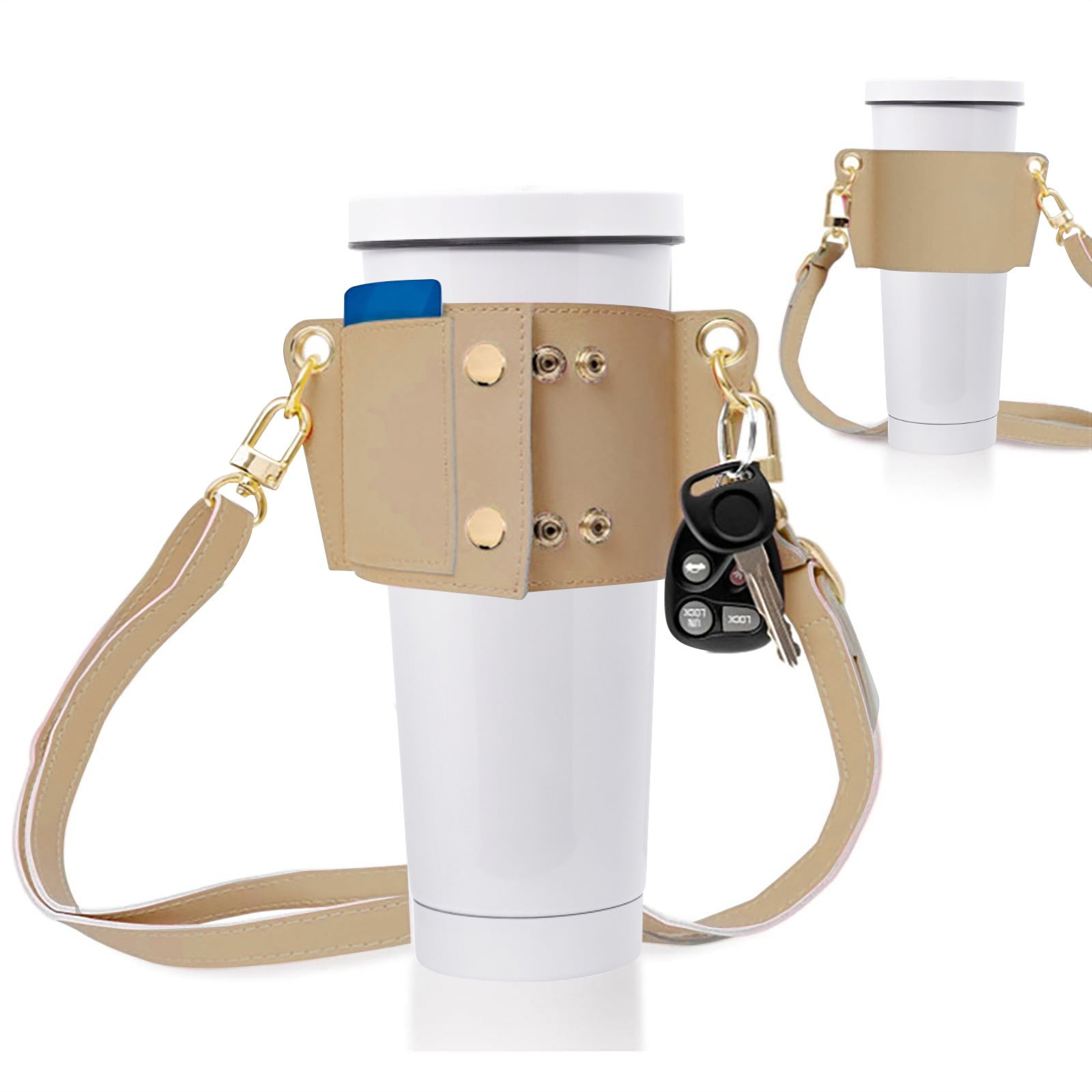 TAKTUK kitchen essentialsWatter Bottle Bag Bottle Holder Bag 40oz Tumblers Holder Insulated