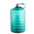 TAL 1 Gallon Motivational Water Bottle, Teal