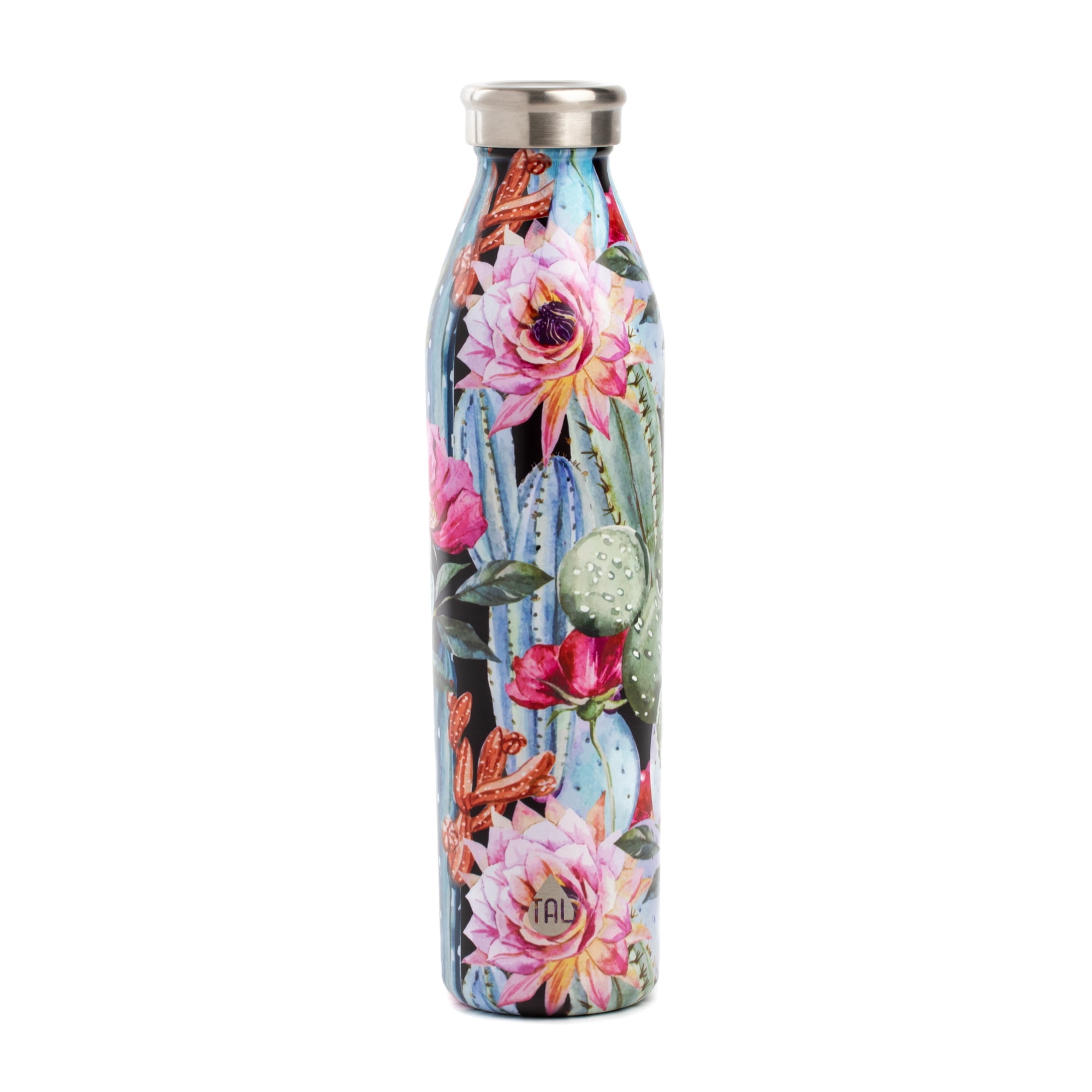 Double Wall Insulated Water Bottle - Pink Hibiscus – Aubrey Emi