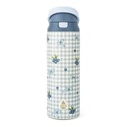 TAL 24oz Stainless Steel 2-in-1 Water Bottle with Straw and Chug Lid, Blueberry