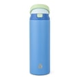 thumbnail interactive-video image 1 of TAL 24oz Stainless Steel 2-in-1 Water Bottle with Straw and Chug Lid, Blue, 1 of 9