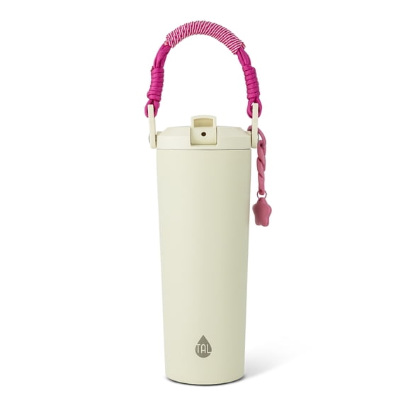 TAL 24oz Stainless Steel Hudson with Paracord Handle with Charm, Oat