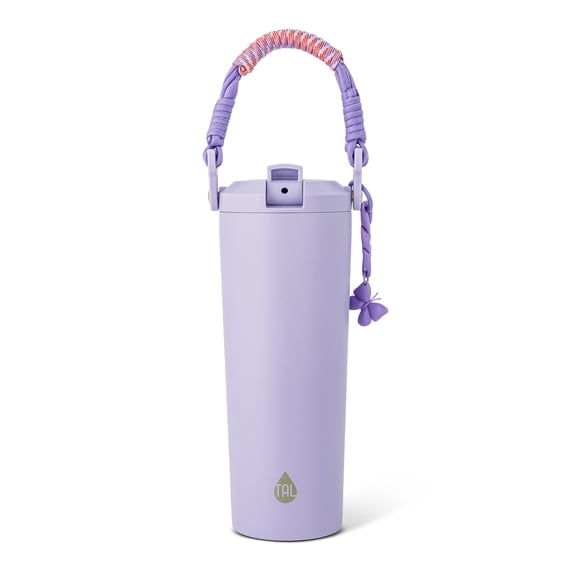 TAL 24oz Stainless Steel Hudson with Paracord Handle with Charm, Periwinkle