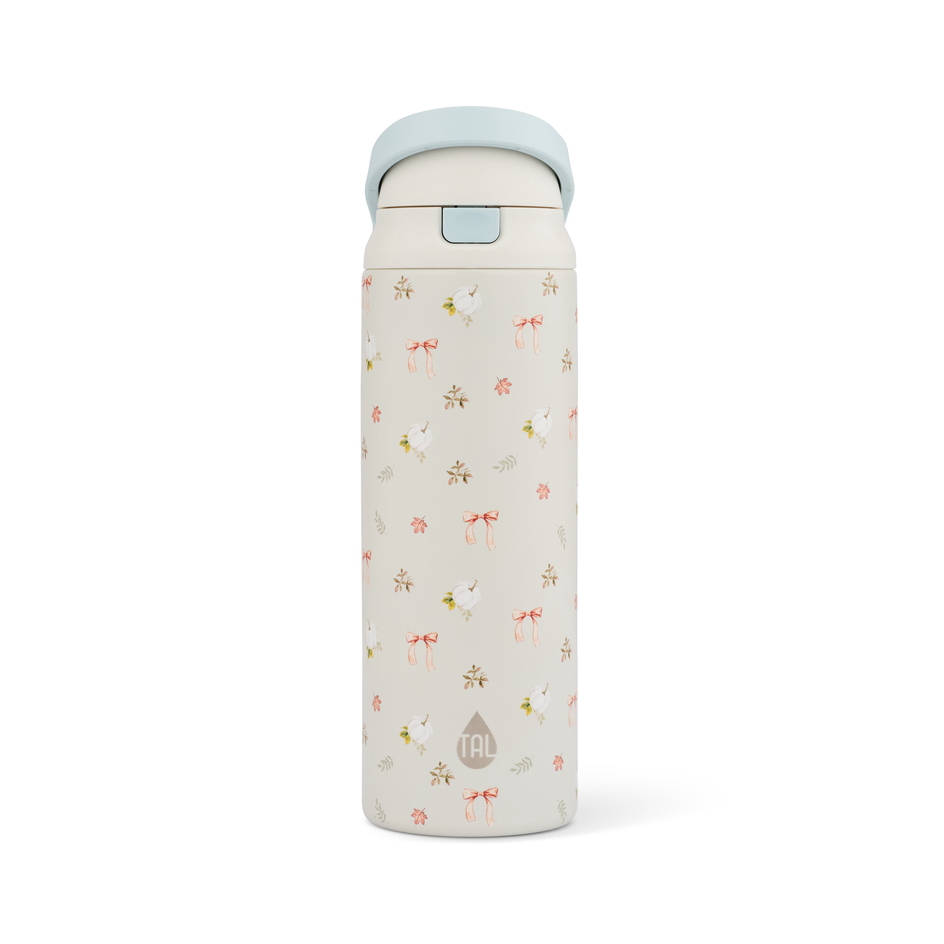 TAL 24oz Stainless Steel 2-in-1 Water Bottle with Straw and Chug Lid, Fall