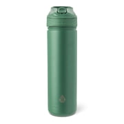 TAL 26oz Stainless Steel Ranger Water Bottle with Easy Sip Straw, Forest Green