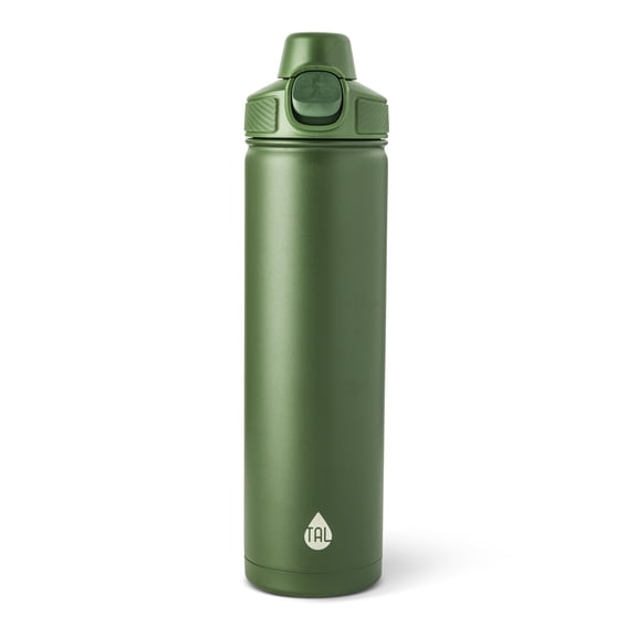 TAL 28oz Stainless Steel Ranger Push Lock Lid Water Bottle, Army