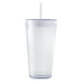 thumbnail interactive-video image 1 of TAL Double-Wall Lightweight 18oz Iced Coffee Tumbler with Straw, 1 of 6