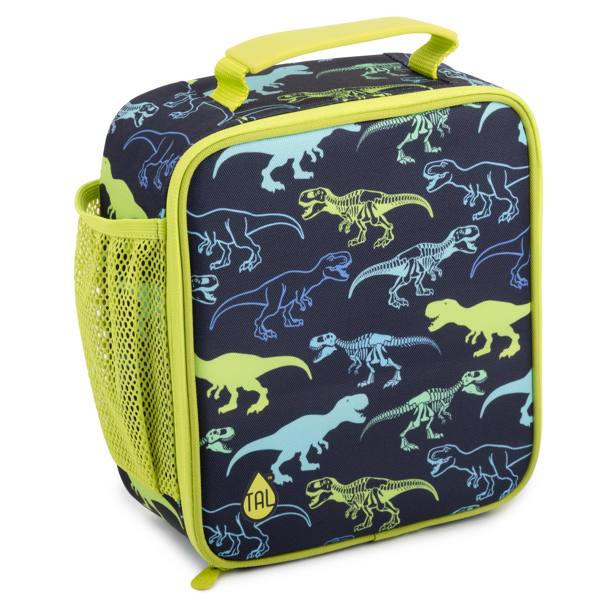 TAL Kids Insulated Reusable Soft Lunch Bag, Dinosaurs