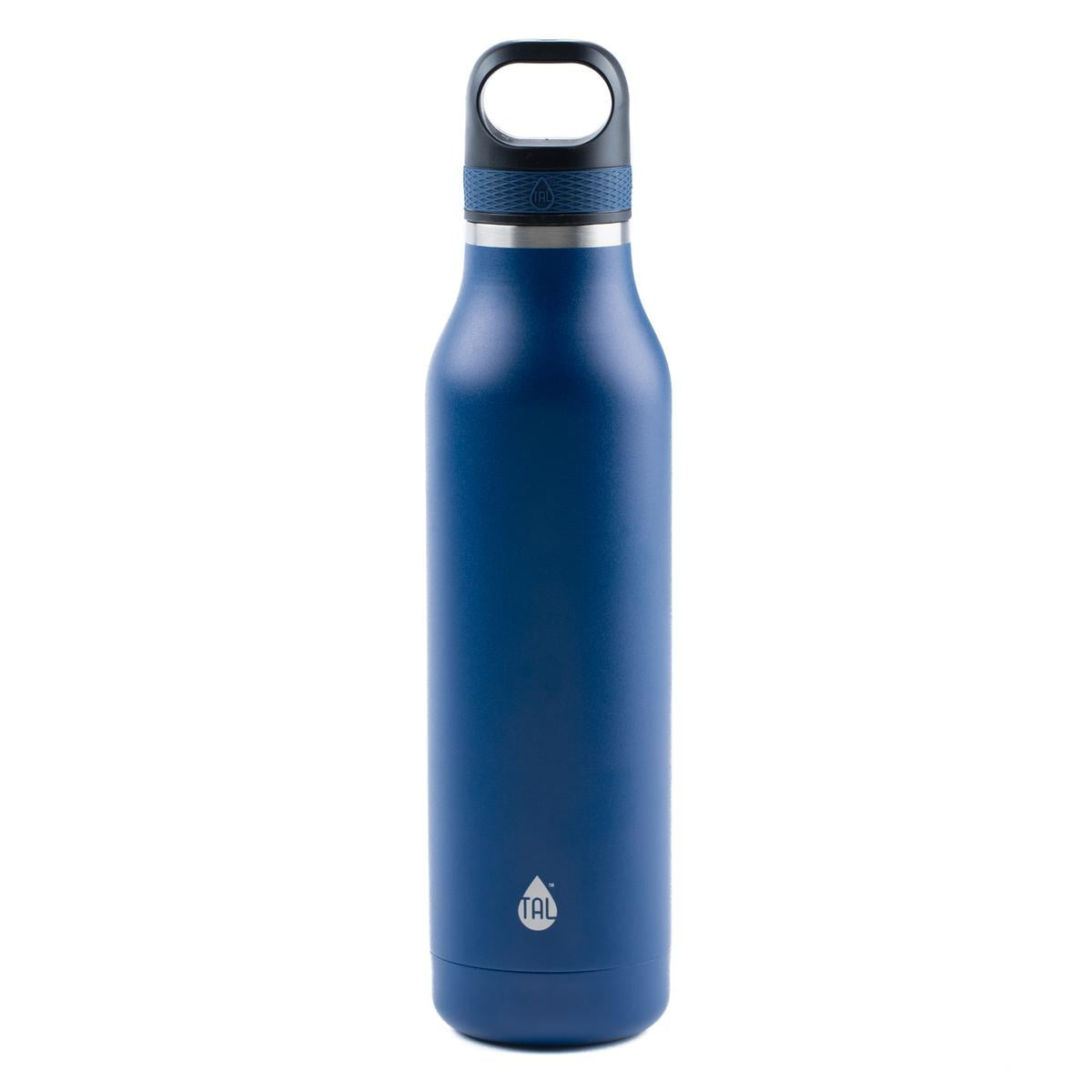TAL Stainless Steel Shaker Water Bottle 25 fl oz, Black 