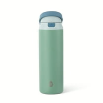 TAL Stainless Steel 2-in-1 Straw and Chug Water Bottle with Push Lid 24 fl oz, Sage