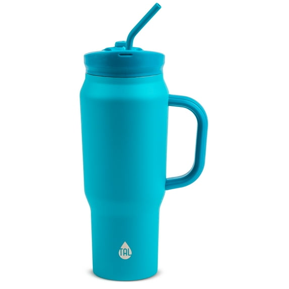 TAL Stainless Steel Basin Water Bottle 30oz, Blue