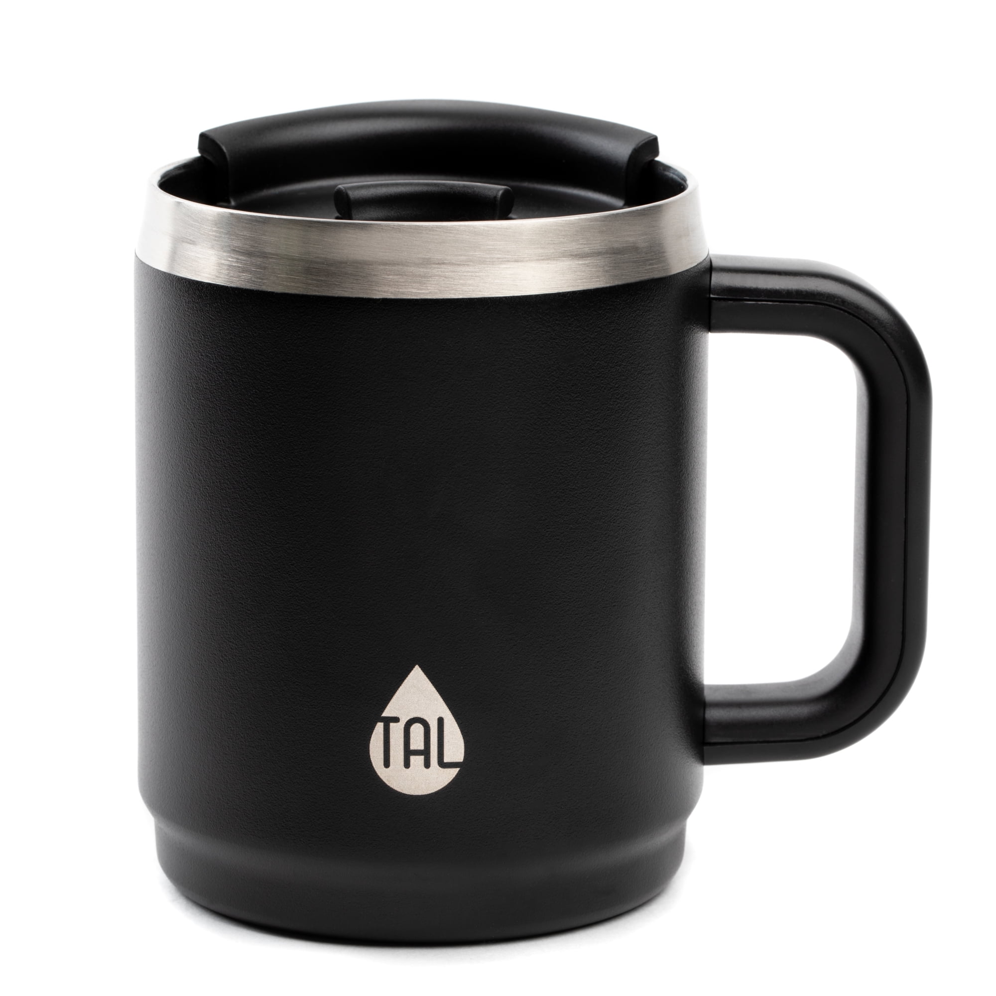 TAL Stainless Steel Mountaineer Coffee Mug 2 Pack, 20 fl oz and 12 fl oz,  Red 
