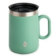 TAL Stainless Steel Brew Coffee Mug 15 fl oz, Sage