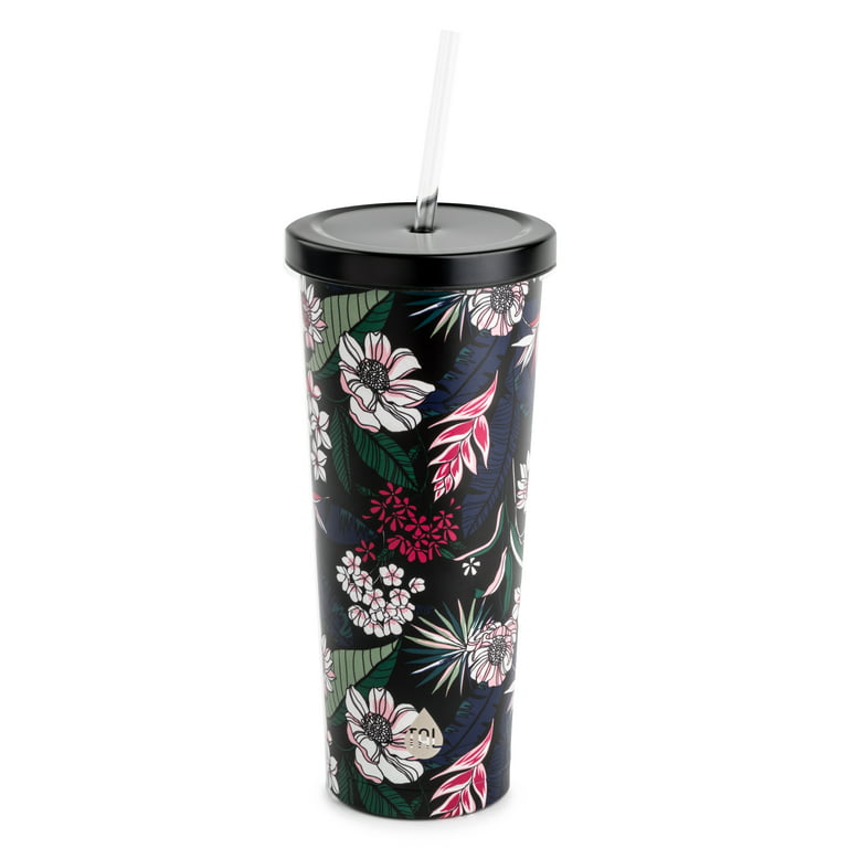 NEIM Trendy Tumbler art Tumbler dandelion Aesthetic Tumbler with Lid and  Straw,Gifts for Aunt,Gym Wine Tumbler For Gym