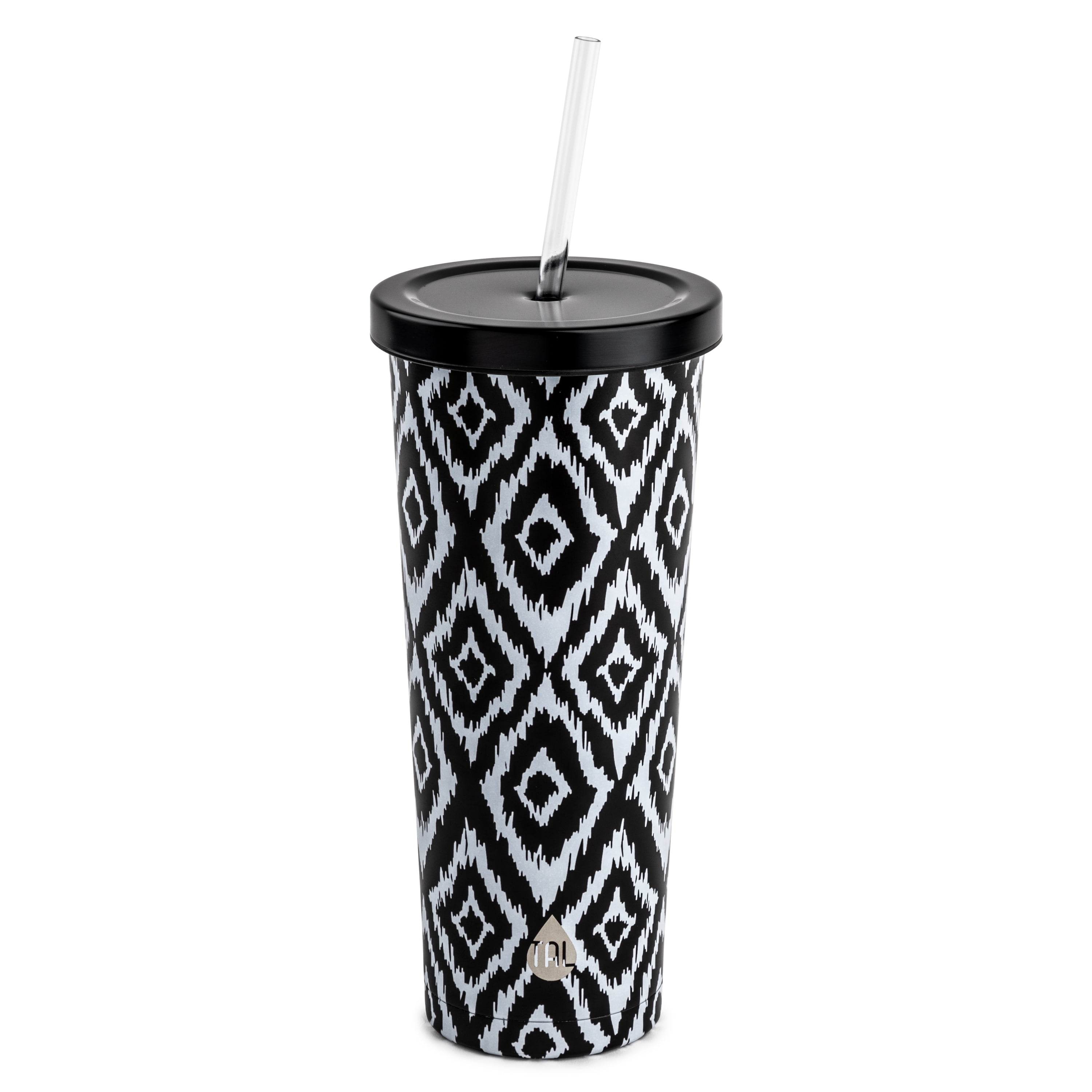 TAL Stainless Steel Coolie Tumblers 2-Pack, 24 fl oz and 18 fl oz, Black  and Silver - Yahoo Shopping