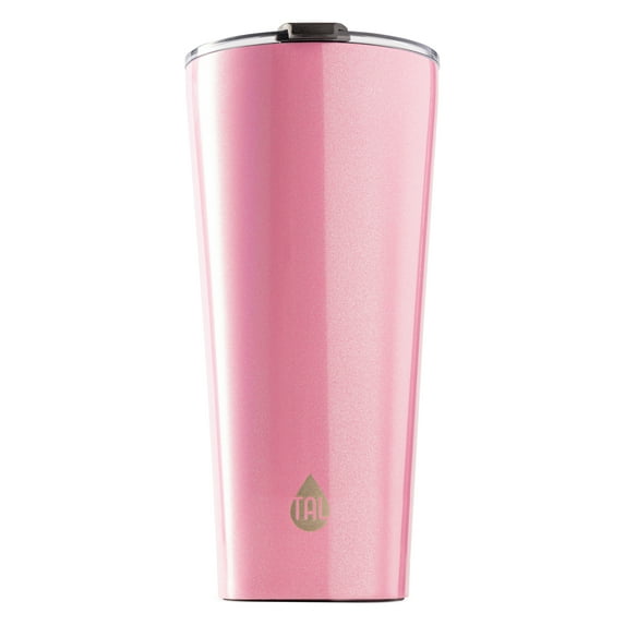 TAL Stainless Steel Cruise Tumbler with Easy Sip Straw 25oz, Pink