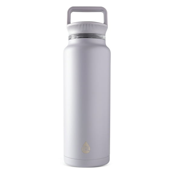 TAL Stainless Steel Everett Water Bottle with Tritan Spout 50oz, Gray Blue