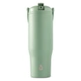 thumbnail image 1 of TAL Stainless Steel Hudson Tumbler with Flip-Up Straw 30oz, Sage, 1 of 10
