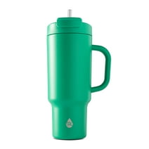 TAL Stainless Steel Hudson Tumbler with Straw 40 fl oz, Green
