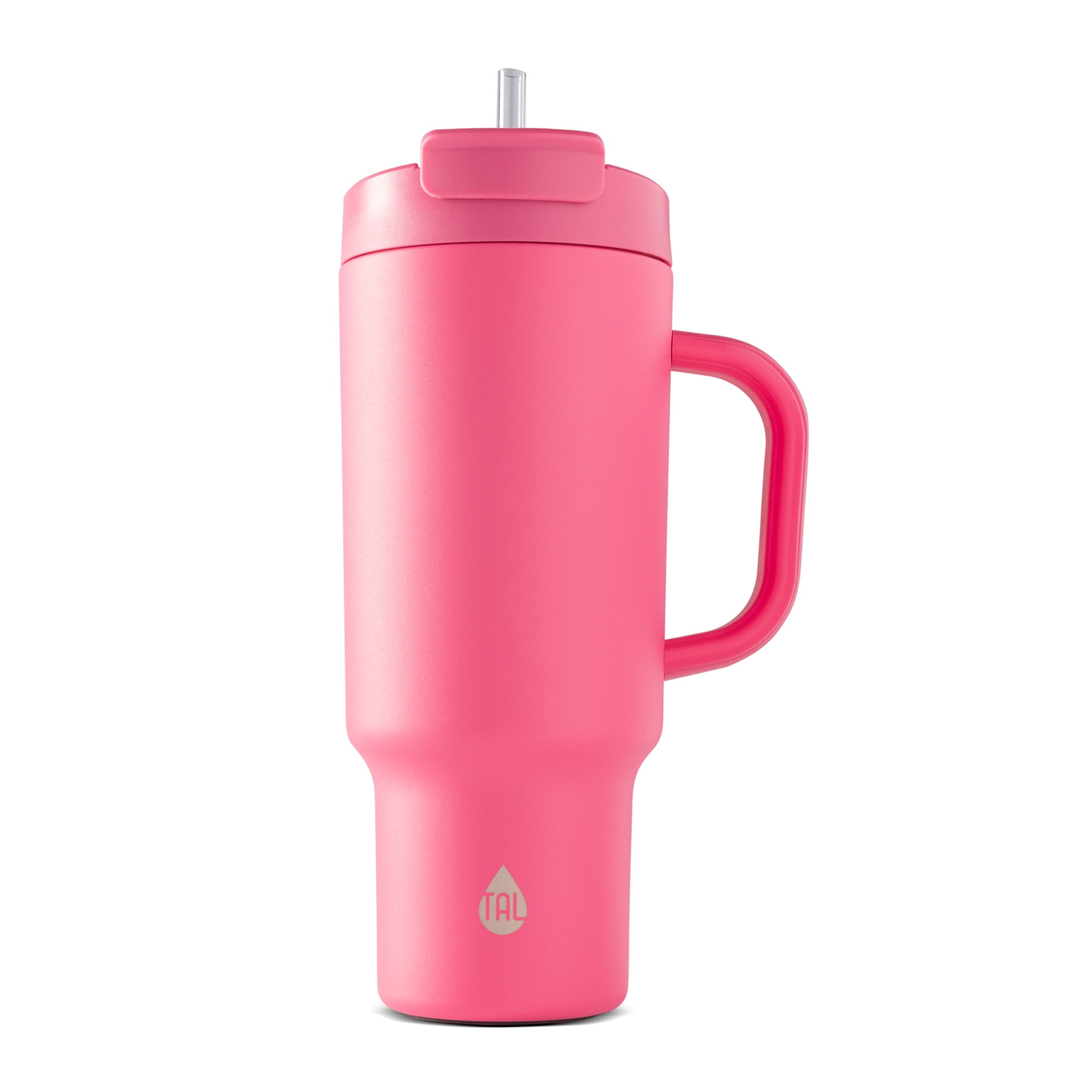 TAL Stainless Steel Hudson Tumbler with Straw 40 fl oz, Shimmering