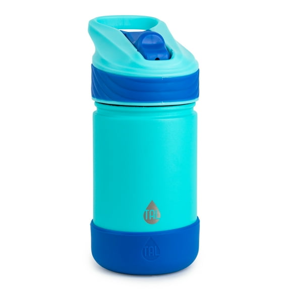 TAL Stainless Steel Kids Ranger Water Bottle 14oz, Blue