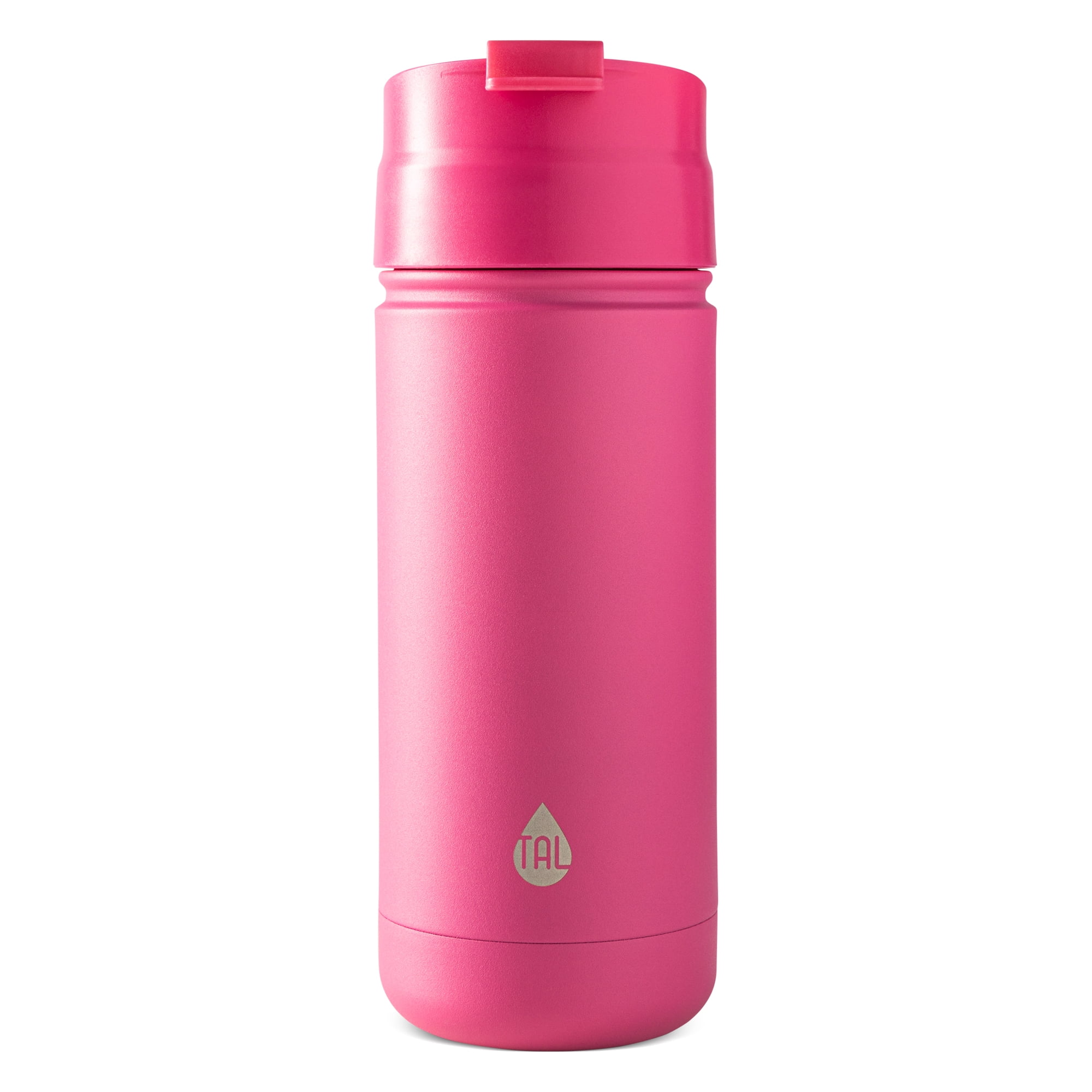 Bright Pink Stainless Steel Insulated Travel Mug 18 oz