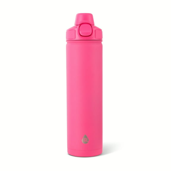 TAL Stainless Steel Ranger Push Lock Lid Water Bottle 28 fl oz, Pink