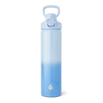 TAL 28oz Stainless Steel Ranger Push Lock Lid Water Bottle, Blue Shimmer