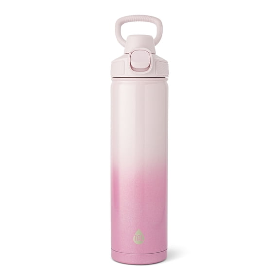 TAL 28oz Stainless Steel Ranger Push Lock Lid Water Bottle, Pink Shimmer