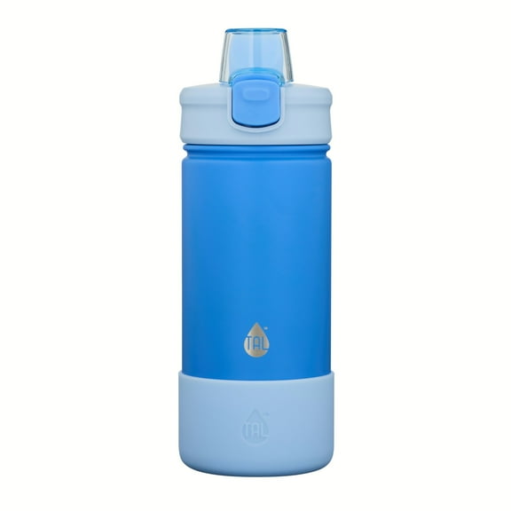 TAL Stainless Steel Ranger Push Water Bottle 18oz, Blue
