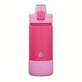 thumbnail interactive-video image 1 of TAL 18oz Stainless Steel Ranger Push Water Bottle, Pink, 1 of 9