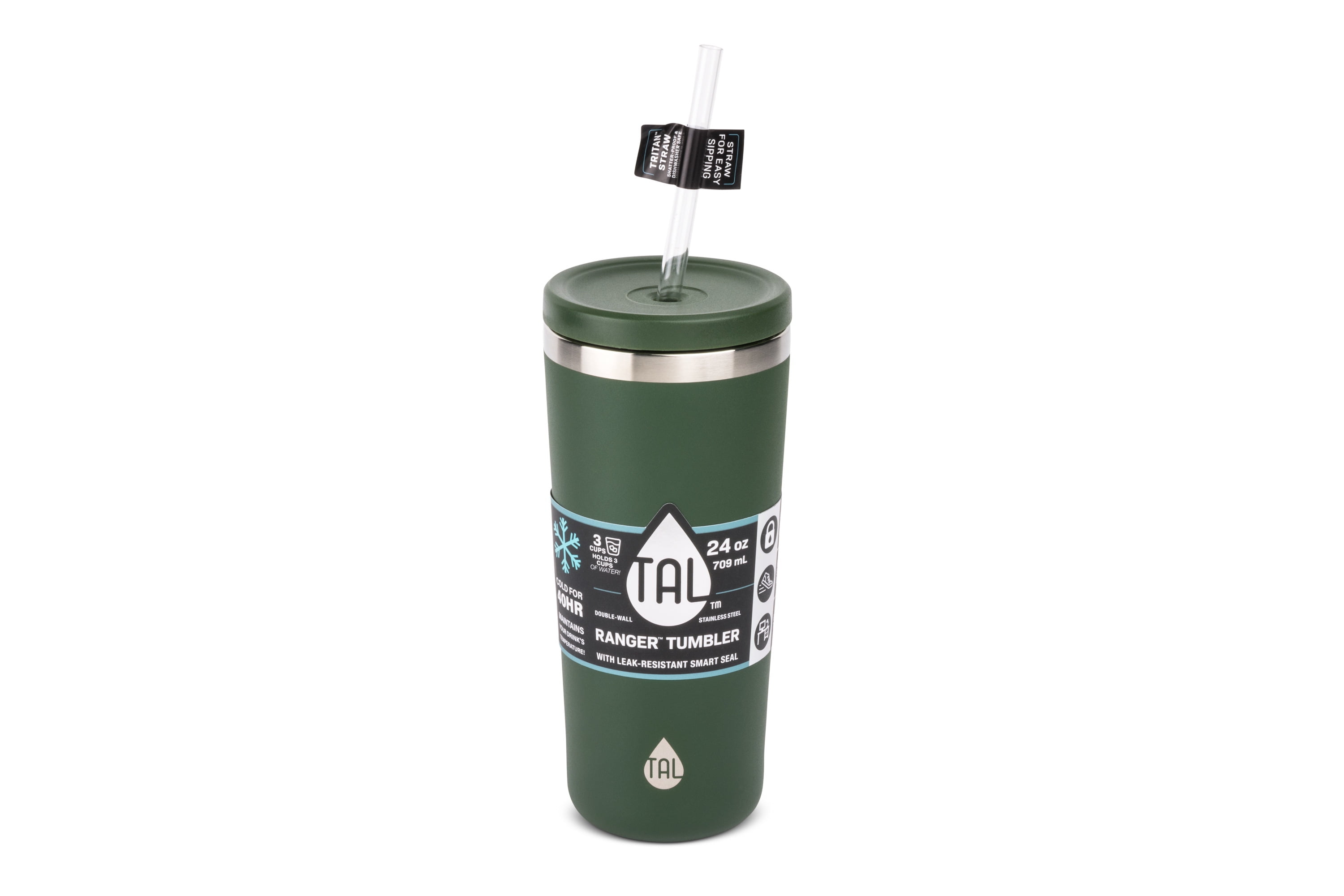 TAL Stainless Steel Ranger Tumbler 24 fl oz, Green