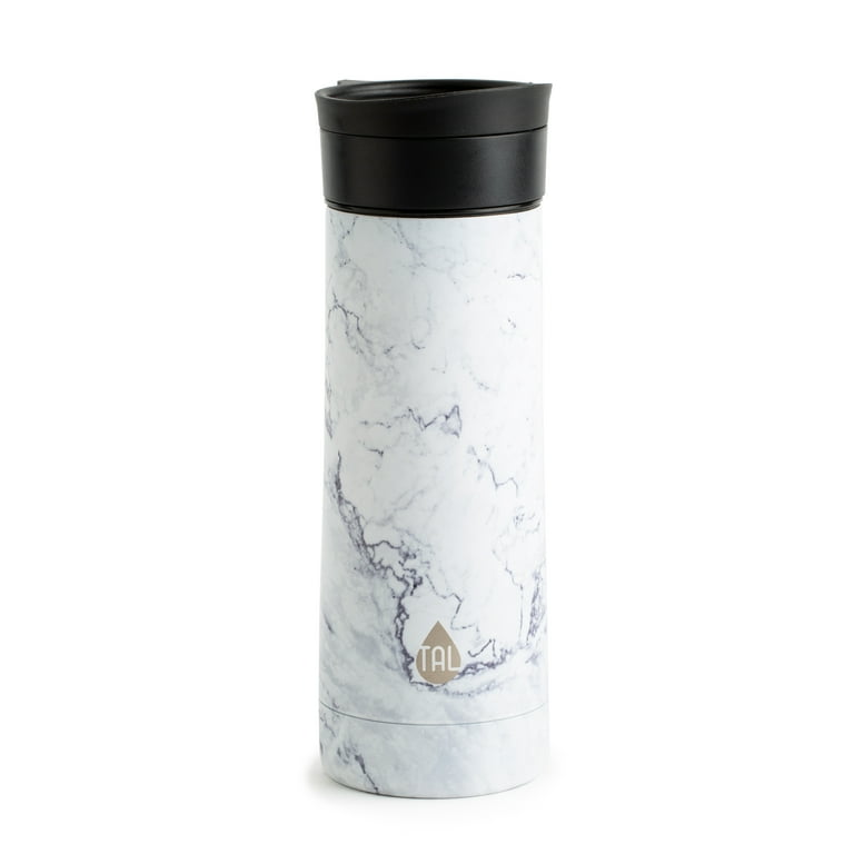 24 oz Marble Chilly Tumbler White Marble