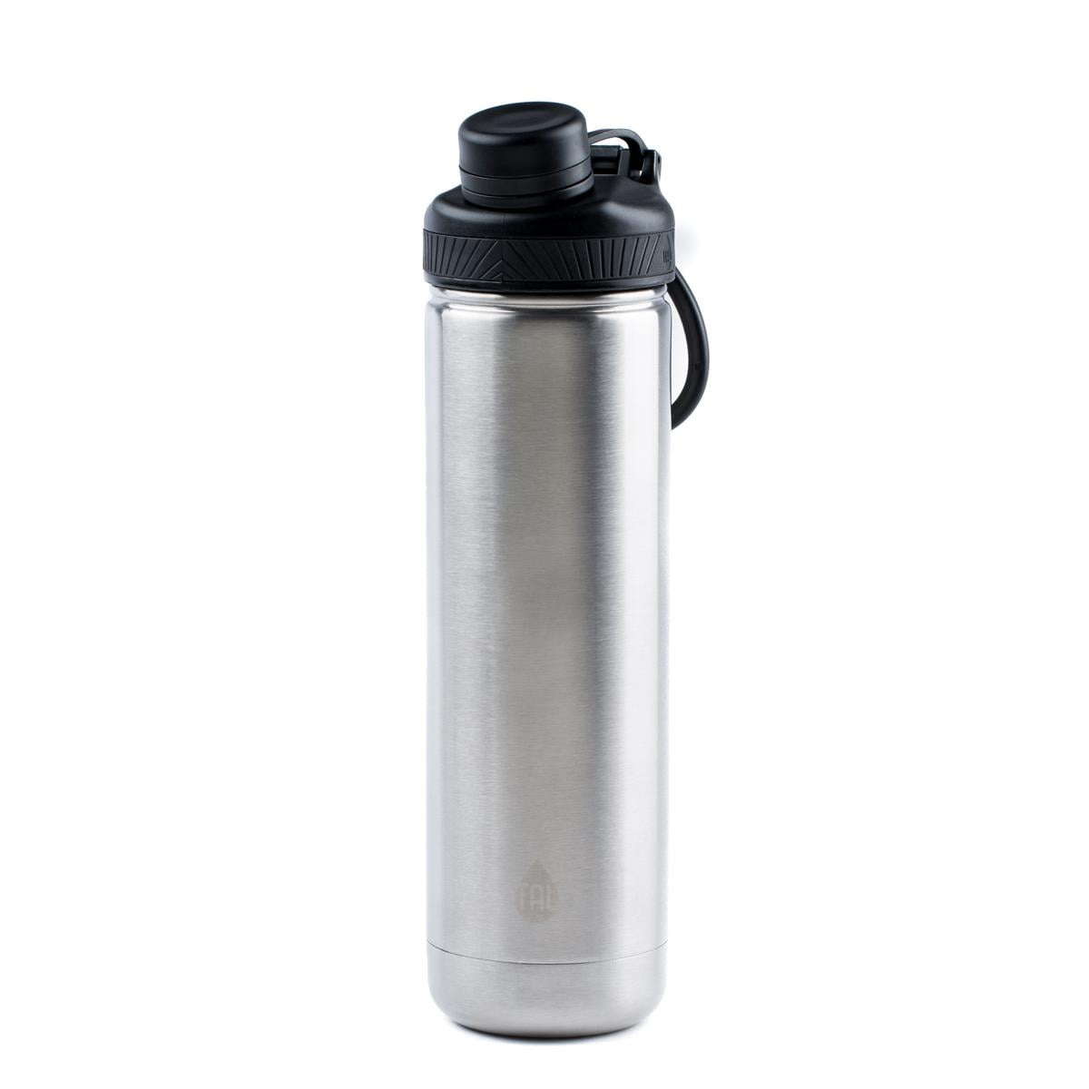Tal Ranger 26 Oz Black Solid Print Stainless Steel Water Bottle With Straw,  Mint