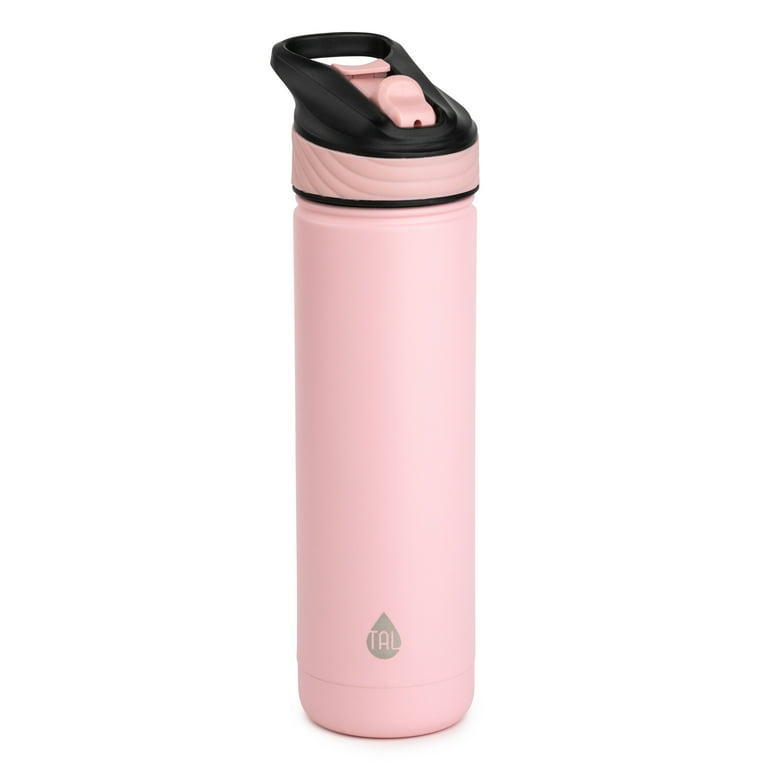 Baby Pink pale pastel solid color Water Bottle by NOW COLOR